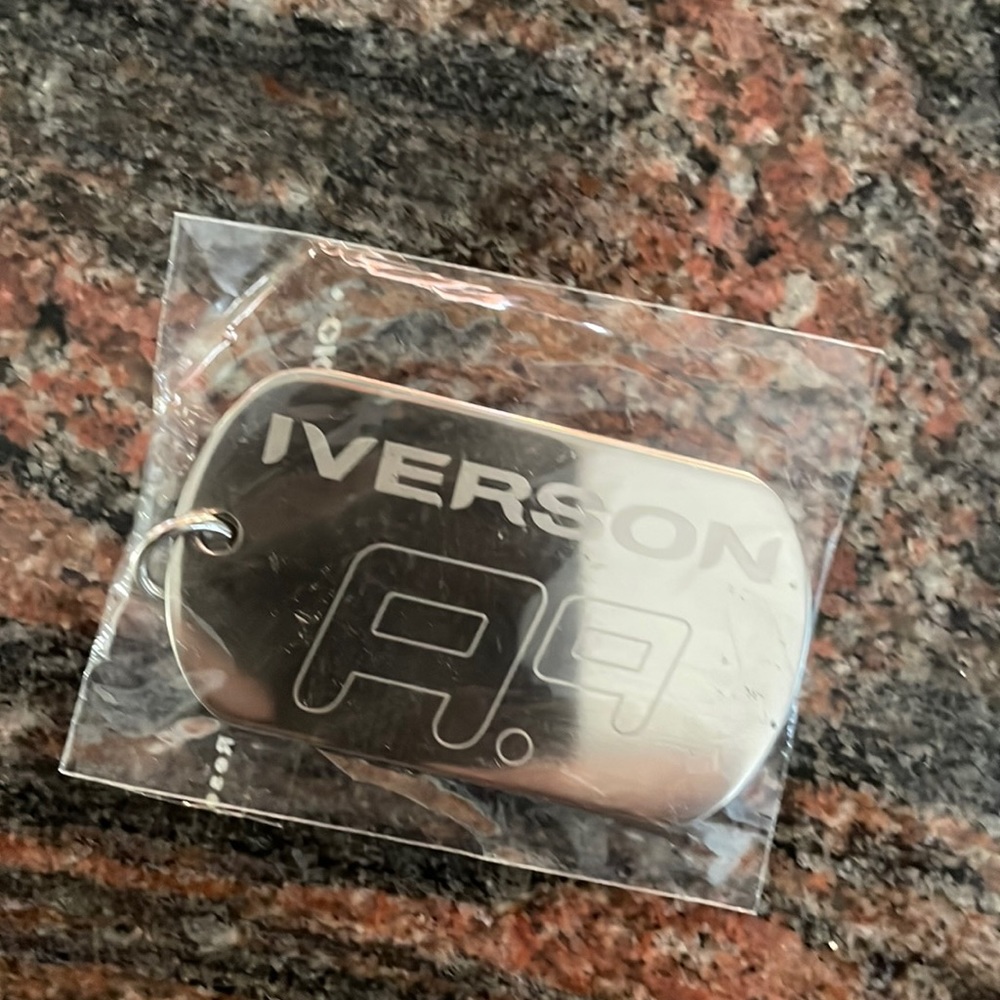 Iverson A.9 engraved chrome pendant